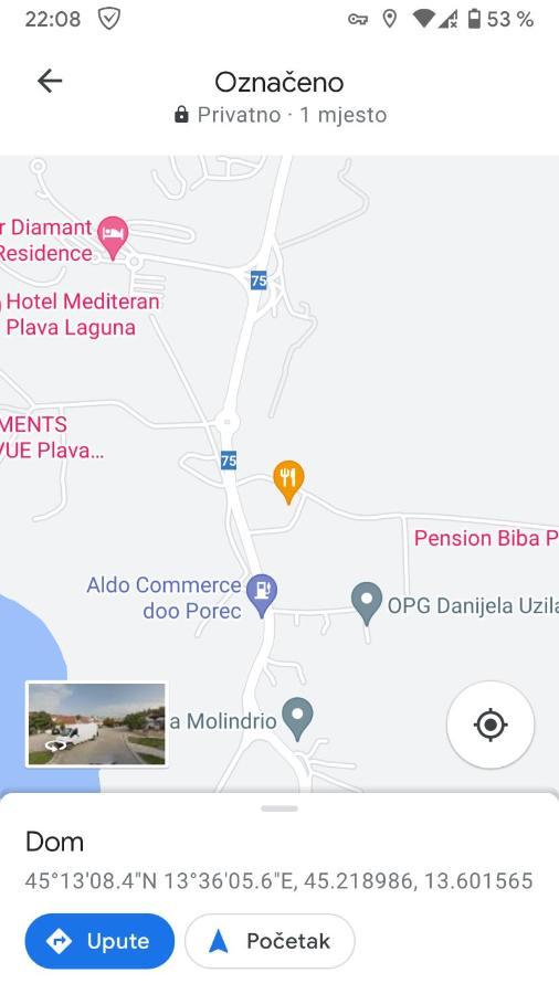 Apartment Nebo Porec Esterno foto